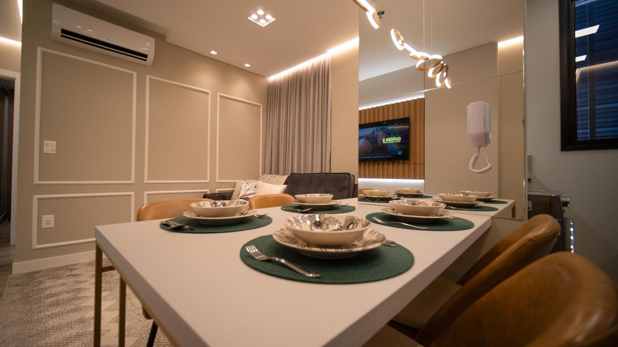 Flat No Coracao De Meia Em Apartment Itapema